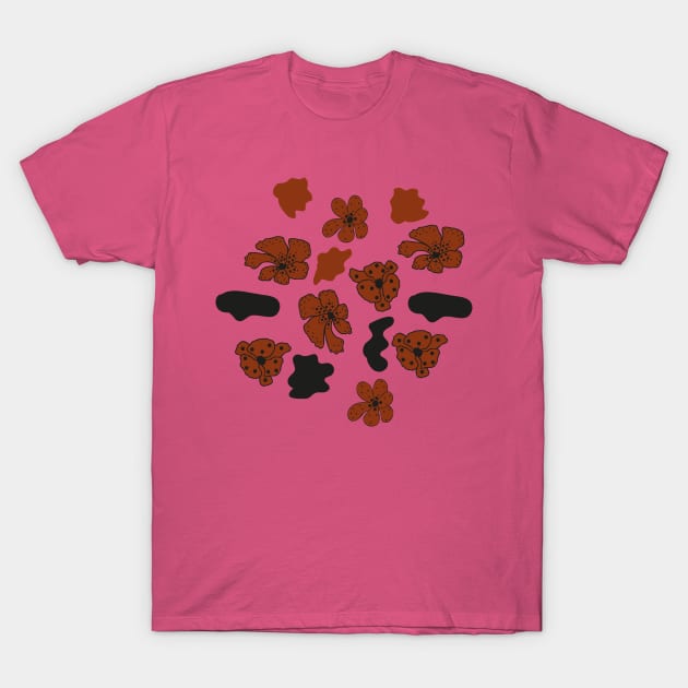 Red daisy T-Shirt by Eskimos